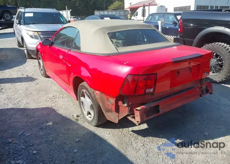 2002 Ford Mustang из США, поврежденный, VIN 1FAFP44492F112389